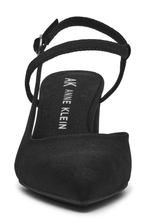 Anne Klein Bueles Ankle Strap Pump In Black