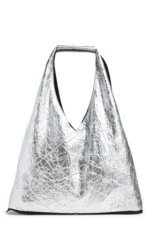 Japanese Zip Around Faux Leather Tote