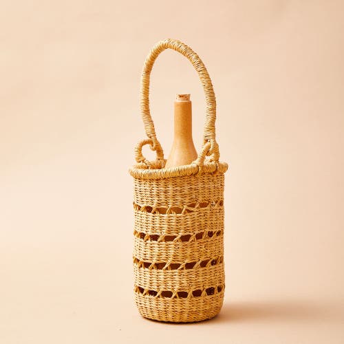 Indego Africa Kuma Wine Tote In Natural