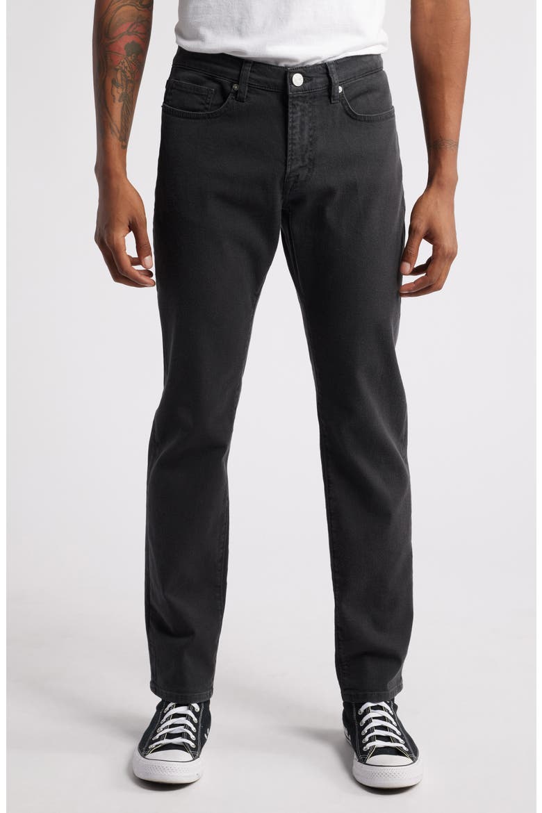 Modern Straight Jeans, Main, color, DARK GRAY