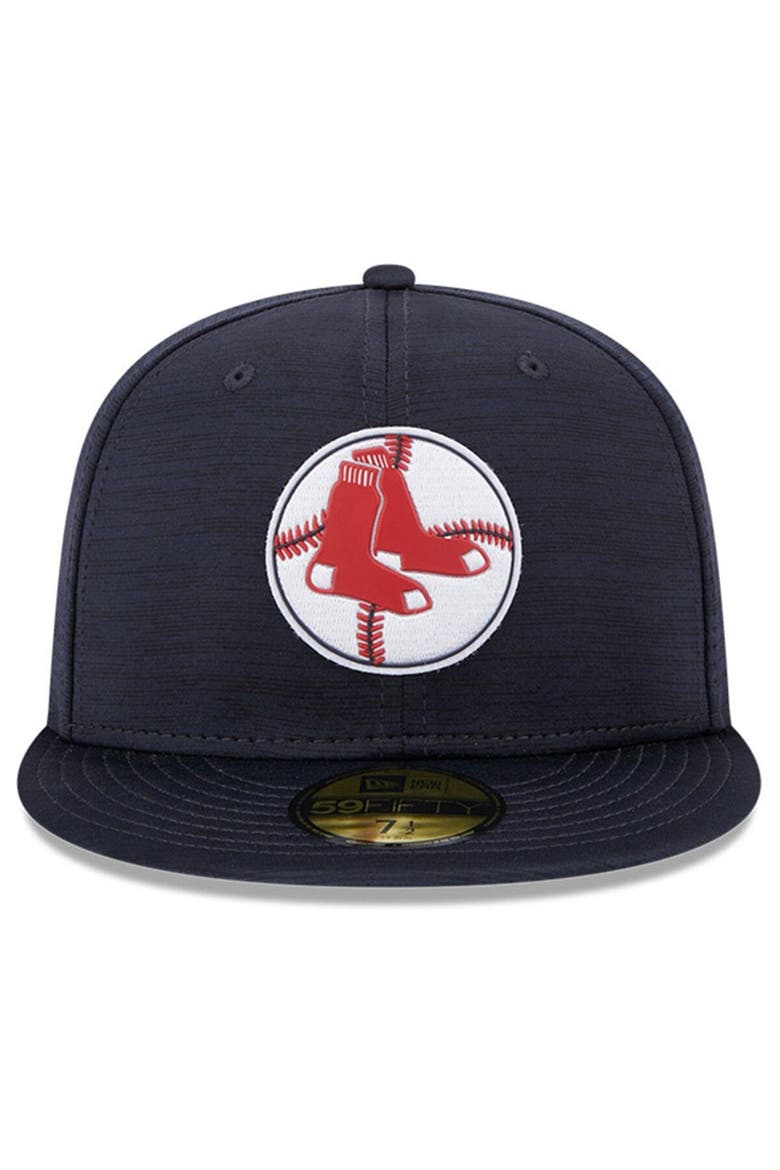 Men's New Era  Navy Boston Red Sox 2023 Clubhouse 59FIFTY Fitted Hat, Alternate, color, Navy