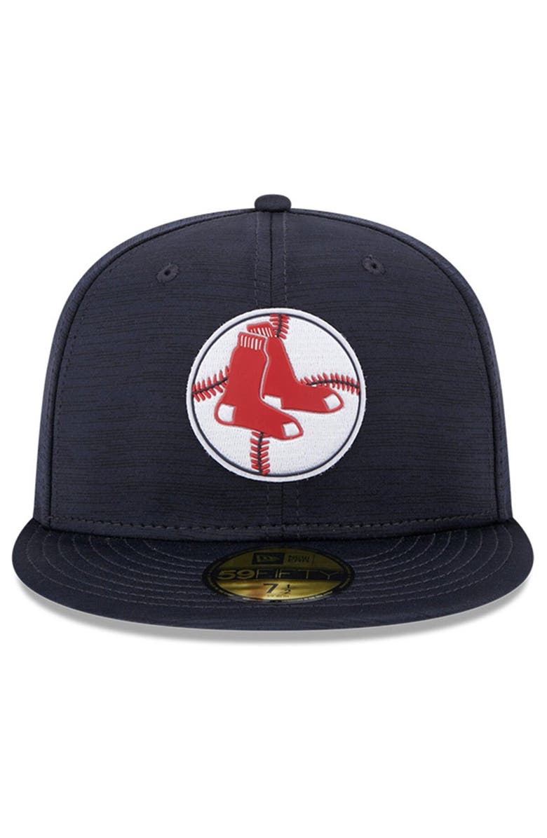 New Era Men's New Era  Navy Boston Red Sox 2023 Clubhouse 59FIFTY Fitted Hat, Alternate, color, 