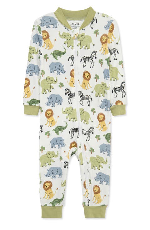 Safari Zip Romper (Baby)