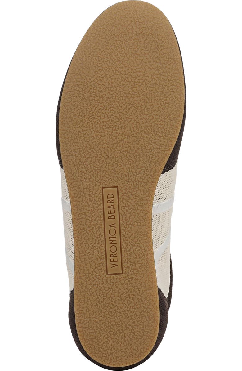 Veronica Beard Riviera Knit Sneaker, Alternate, color, Espresso/ Ecru