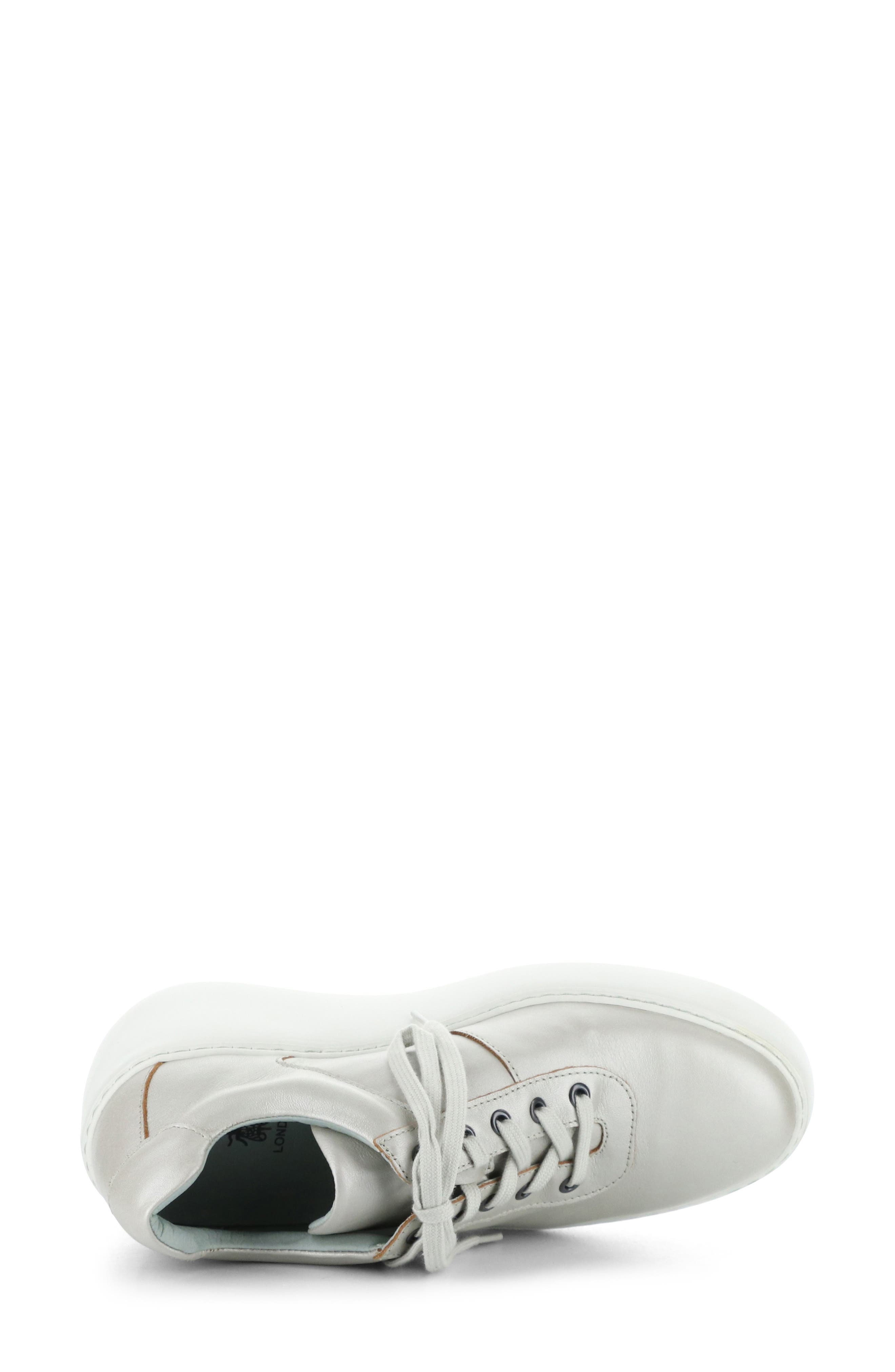 Dipo Wedge Sneaker, Alternate, color, 005 SILVER DUBLIN