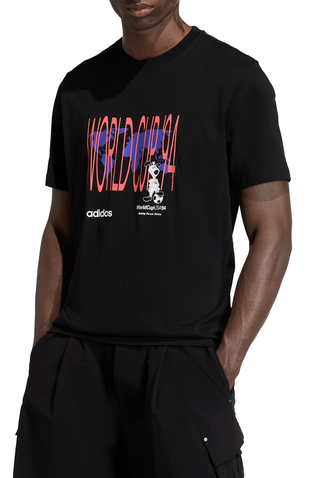 FIFA World Cup 94 Striker Cotton Graphic T-Shirt