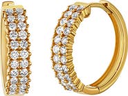 Bony Levy Mykonos Diamond Hoop Earrings