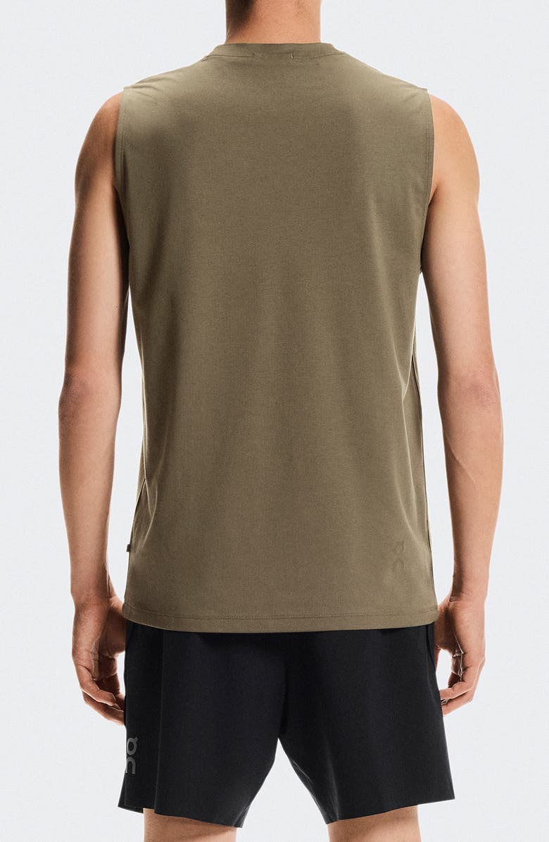 On Focus Performance Sleeveless T-Shirt, Alternate, color, Kalamata