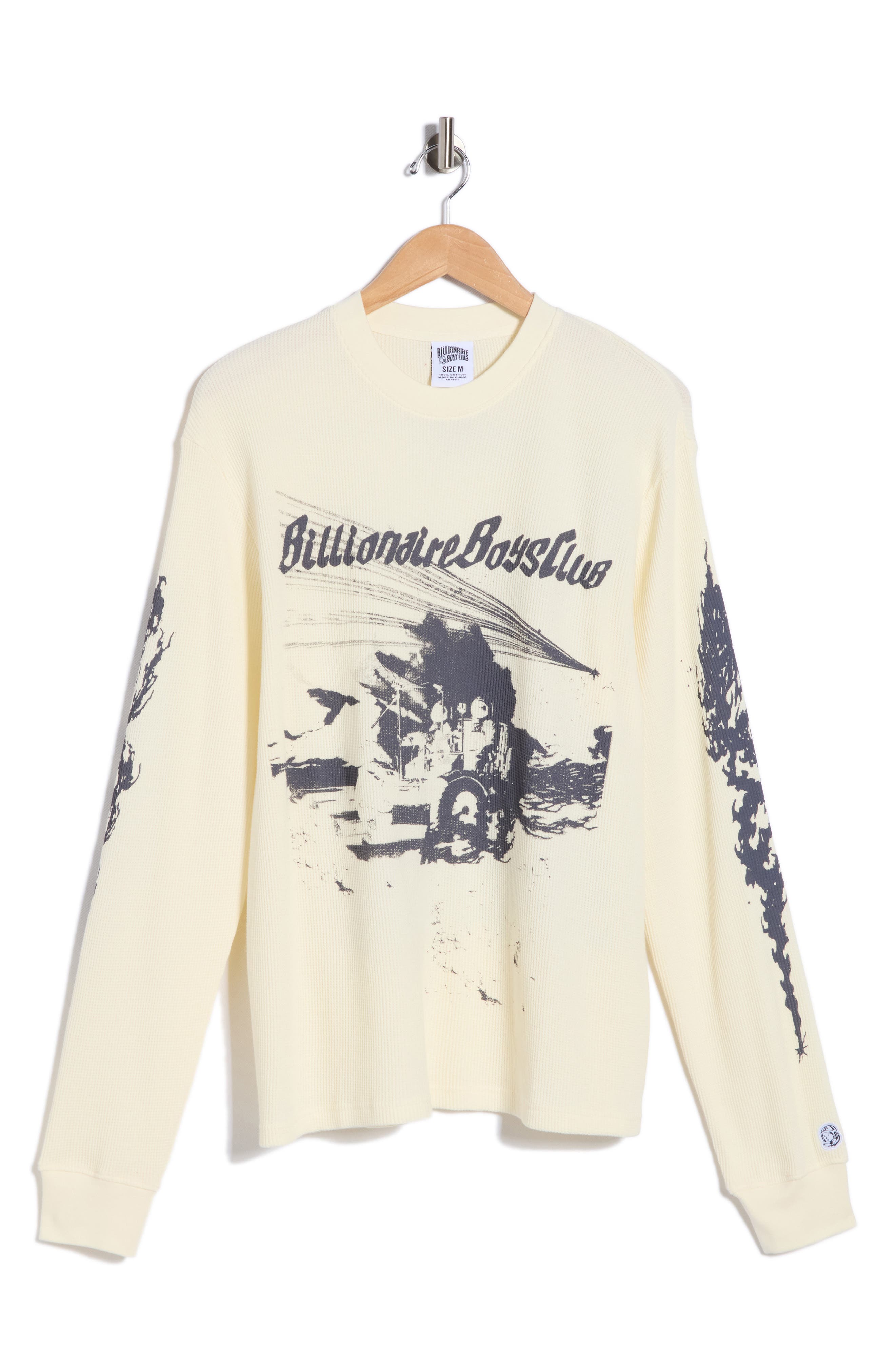 Billionaire Boys Club I Need Space Long Sleeve Cotton Knit Shirt