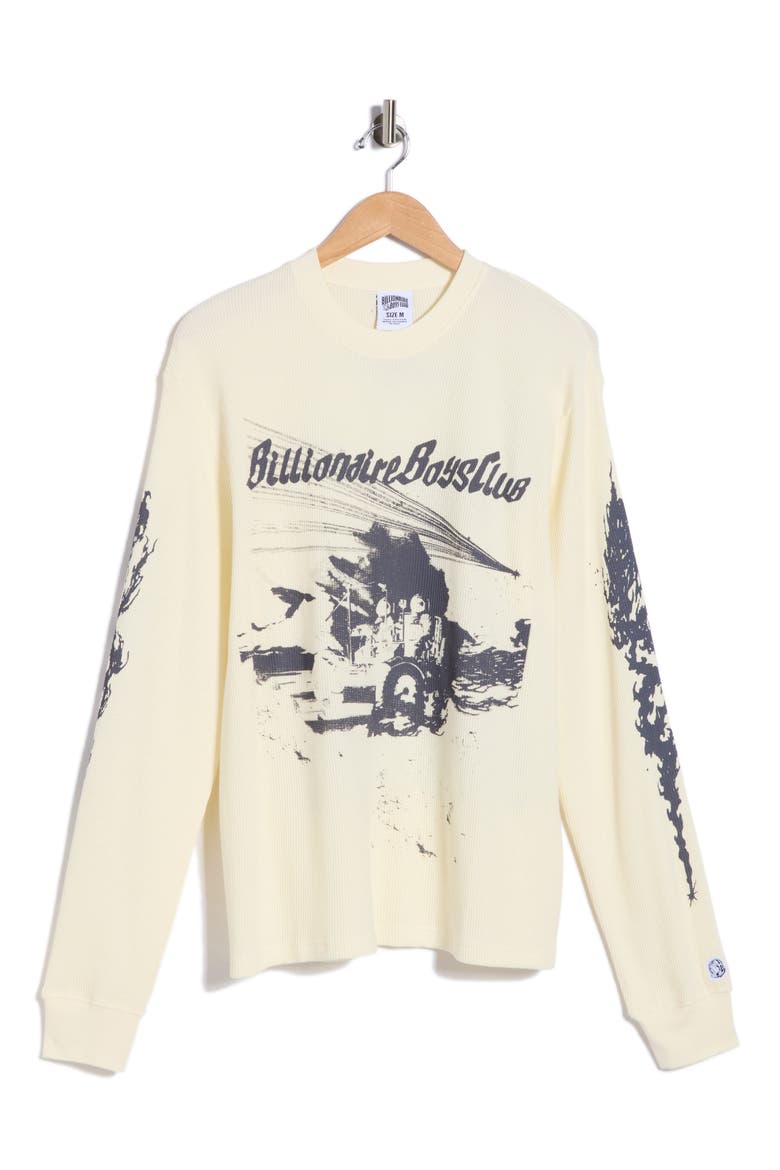 I Need Space Long Sleeve Cotton Knit Shirt, Alternate, color, WINTER WHITE