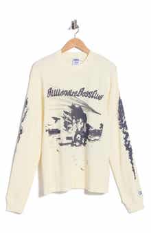 Billionaire Boys Club I Need Space Long Sleeve Cotton Knit Shirt
