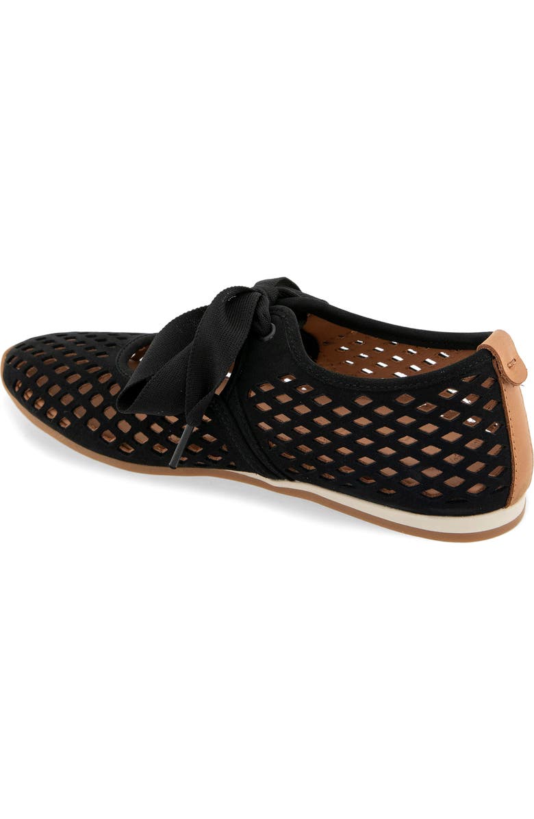 Gentle Souls Annalise Mary Jane Flat, Alternate, color, Black Nubuck