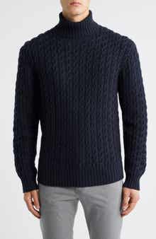 BOSS x Beckham Herrero Wool & Cashmere Cable Sweater