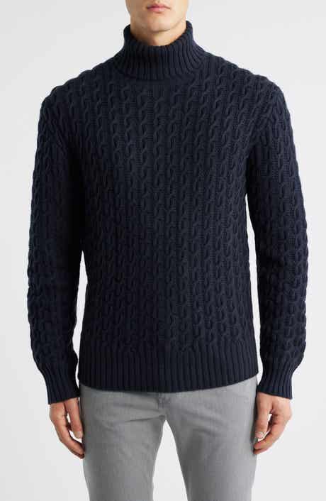 BOSS x Beckham Herrero Wool & Cashmere Cable Sweater