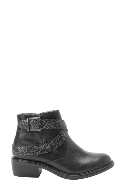 Alegria By Pg Lite Millie Embossed Block Heel Bootie In Multi
