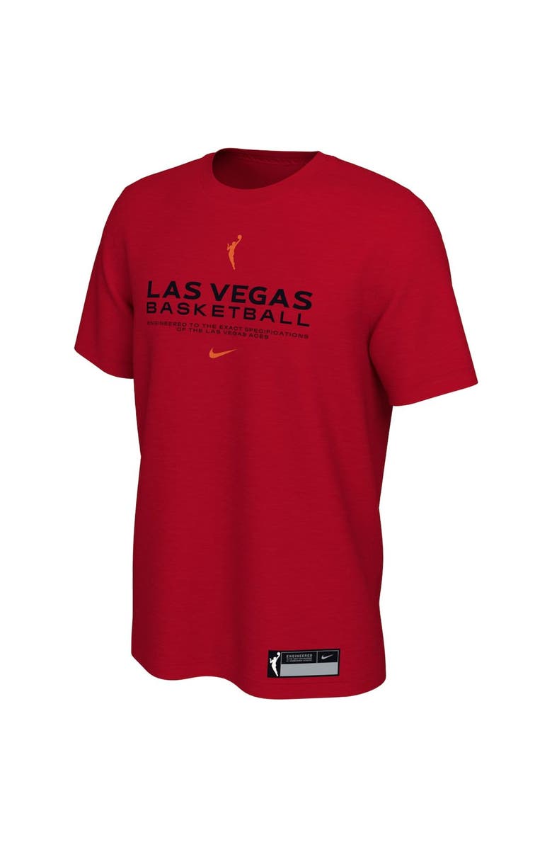 Nike Men's Nike Red Las Vegas Aces On Court Legend Essential Practice T-Shirt, Main, color,