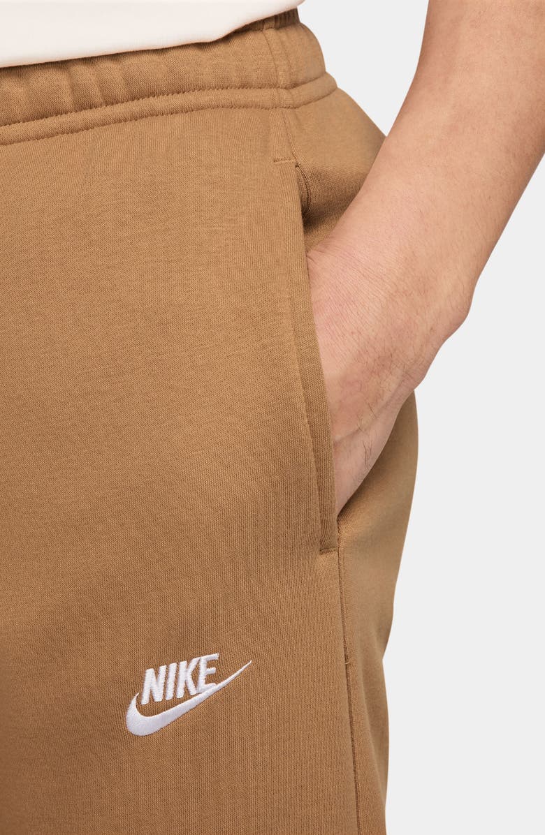 Nike Sportswear Club Pocket Fleece Joggers, Alternate, color, Flax/ Flax/ White