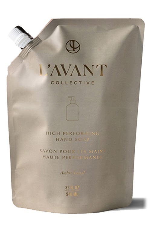 L'avant Collective Ambre Santal High Performing Hand Soap Refill In Sand