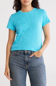 ATM Anthony Thomas Melillo Schoolboy Cotton Crewneck T-Shirt