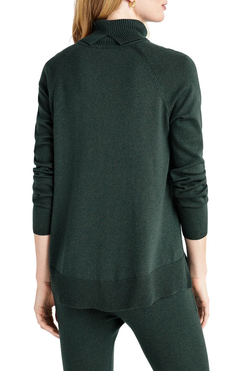 Splendid Elin Turtleneck Sweater, Alternate, color, Balsam