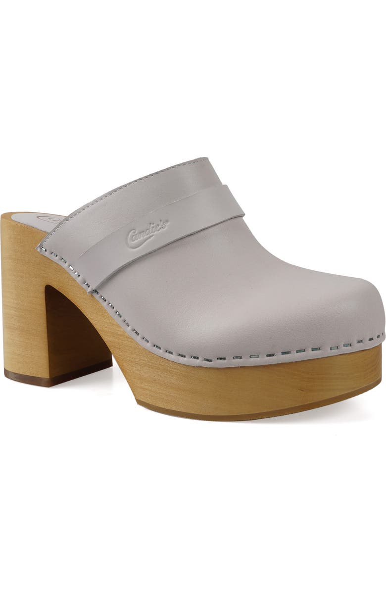 Candie
s Blaze Platform Clog, Main, color, White