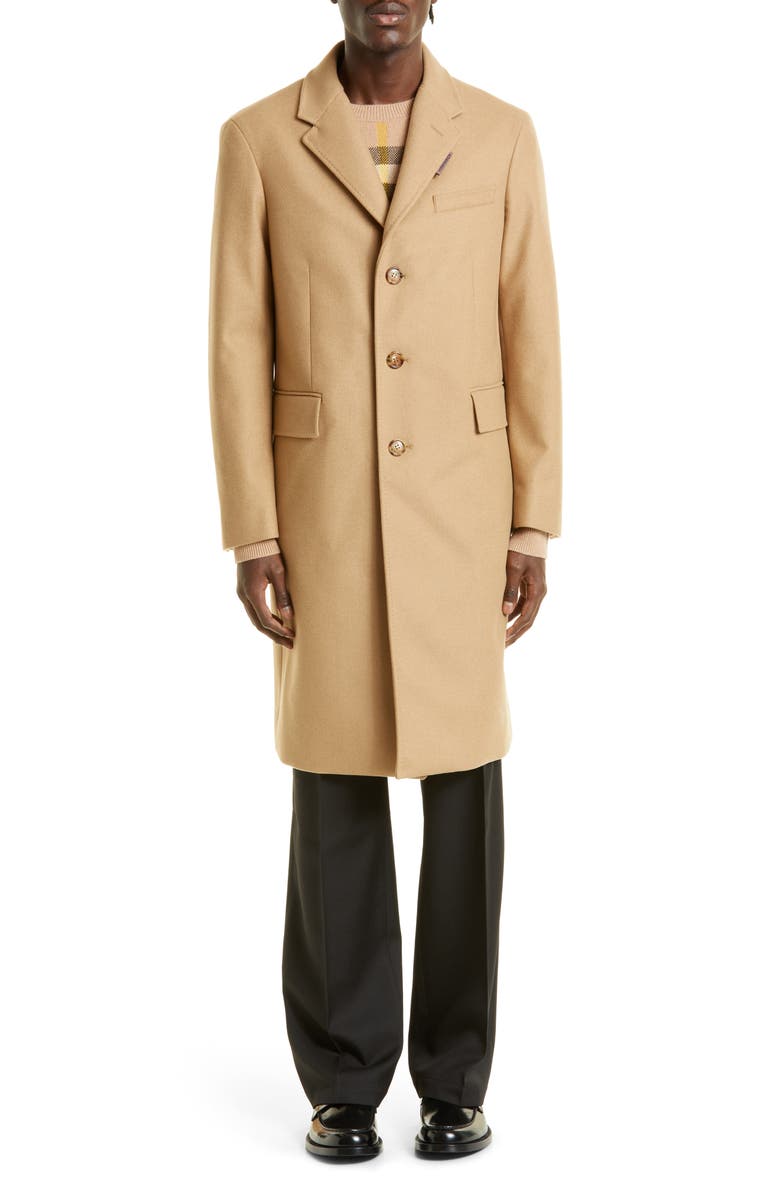 Burberry Men's Wide Leg Wool Pants, Alternate, color, 