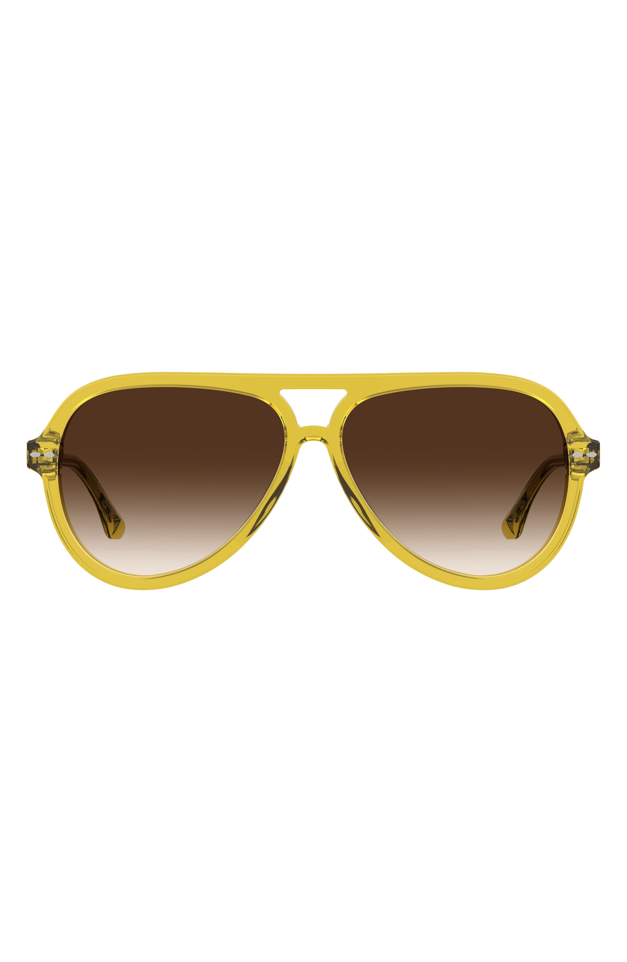 Isabel Marant 59mm Gradient Aviator Sunglasses