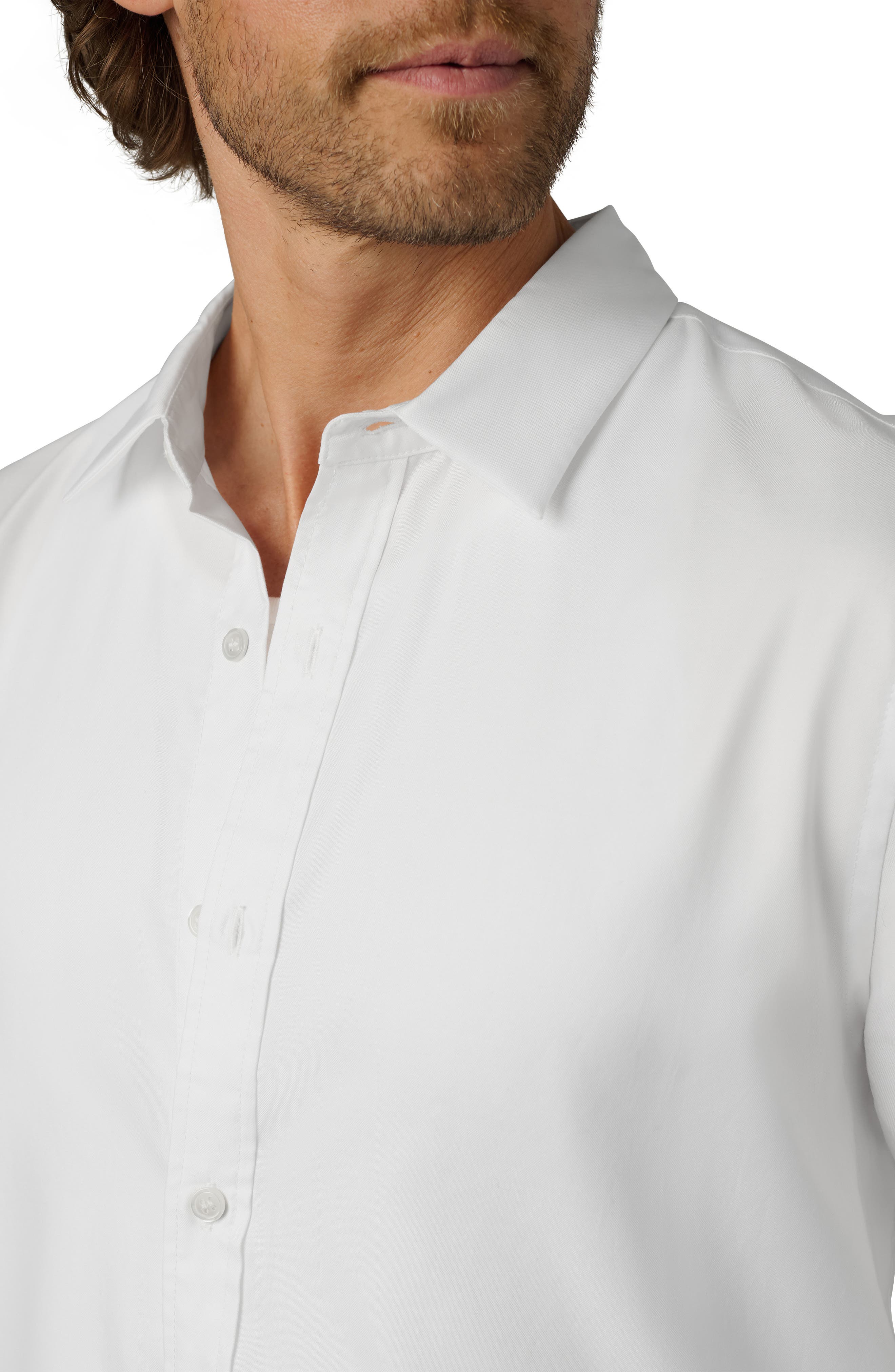 The Grant Monogram Button-Up Shirt - image 2