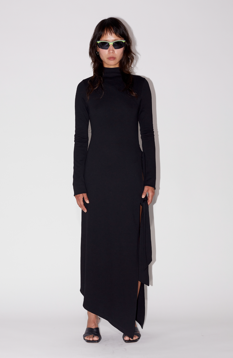 SAEMDI Open Side Jersey Dress, Main, color, 
