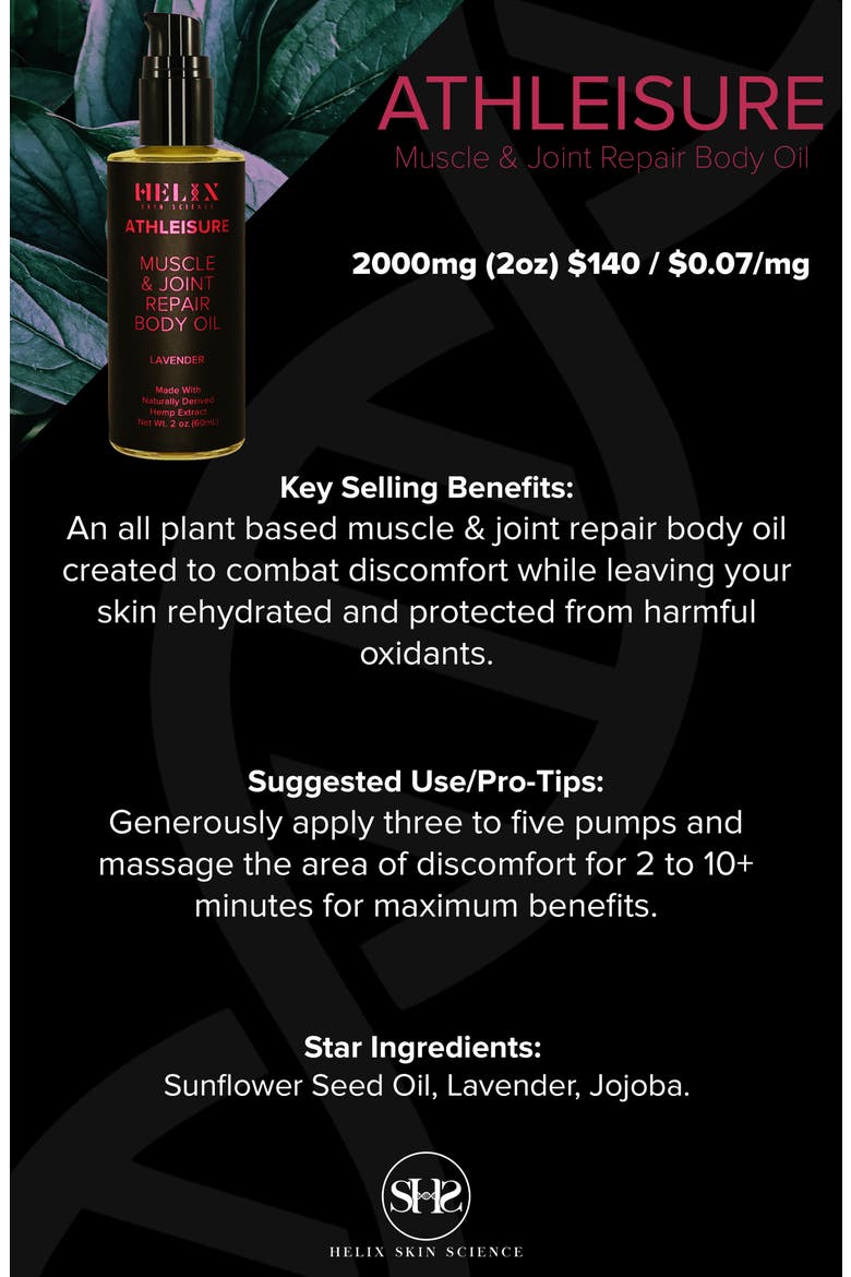 Muscle & Joint Repair Body Oil (Nordstrom Exclusive), Alternate, color, NO COLOR