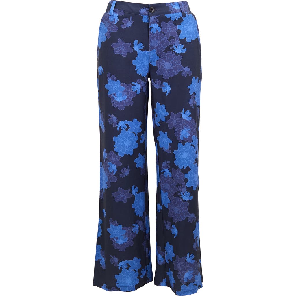Lords Of Harlech Phoebe Tailored Pant In Blue