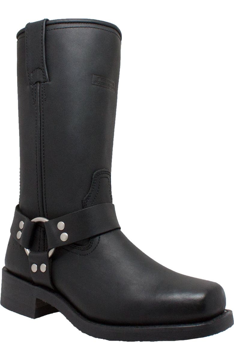 AdTec 12" Harness Boots, Main, color, Black