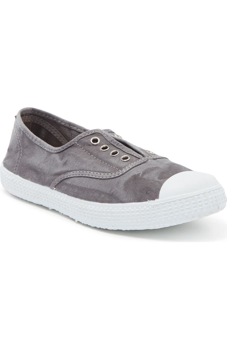 Cienta Laceless Slip-On Sneaker, Main, color,