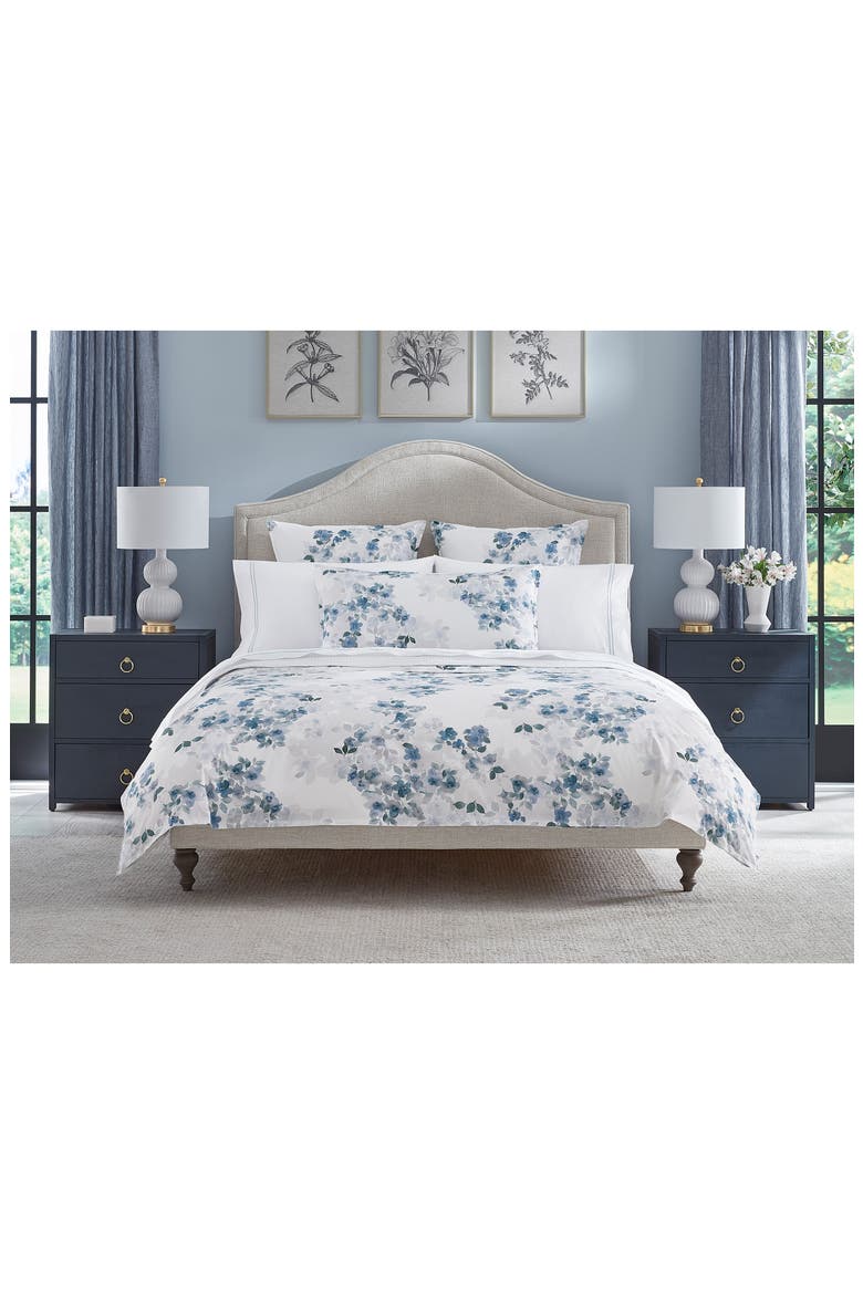 Primavera Duvet Cover, Alternate, color, SEA