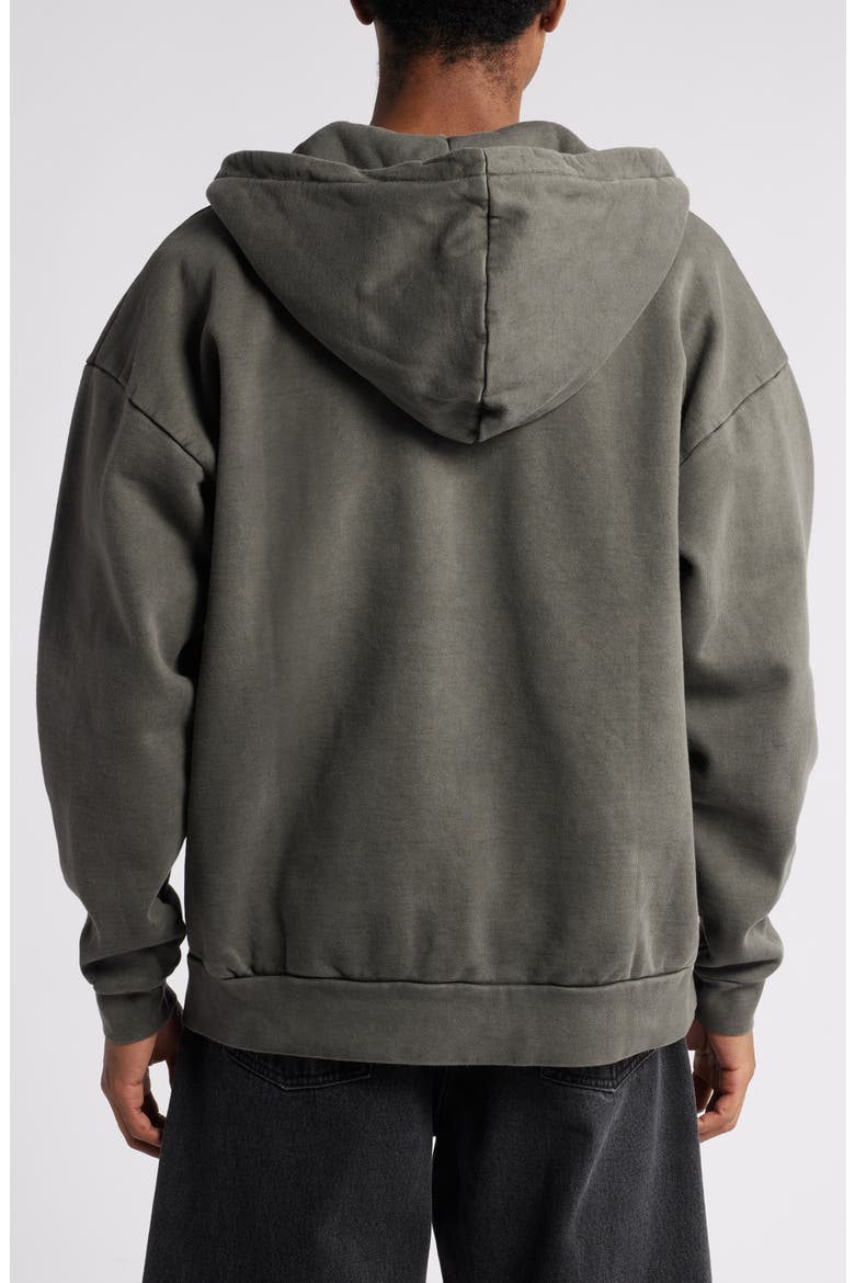 Lowercase Pigment Zip Hoodie, Alternate, color, PIGMENT DIGITAL BLACK