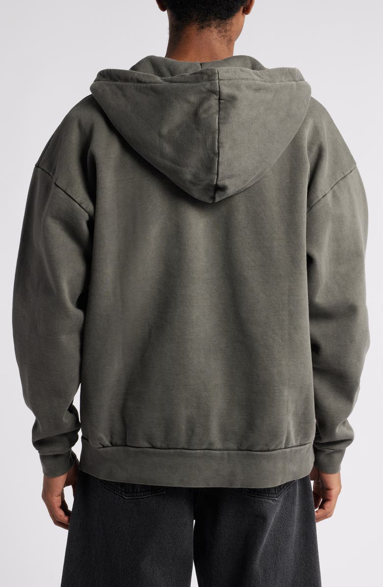 Obey Lowercase Pigment Zip Hoodie, Alternate, color,