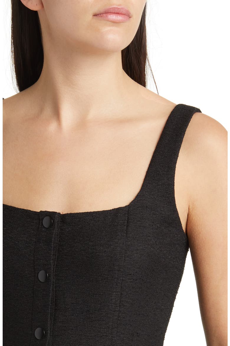 Midi Tank Dress, Alternate, color, BLACK