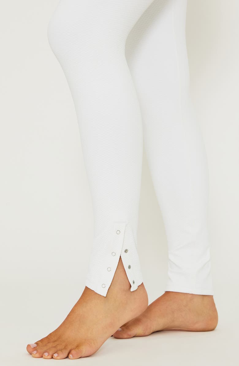 Beach Riot Tinsley Leggings, Alternate, color, White Waffle