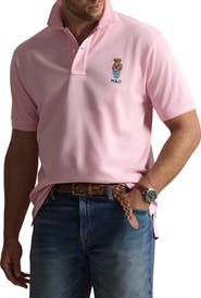 Polo Ralph Lauren Big & Tall Summer Bear Mesh Polo Shirt