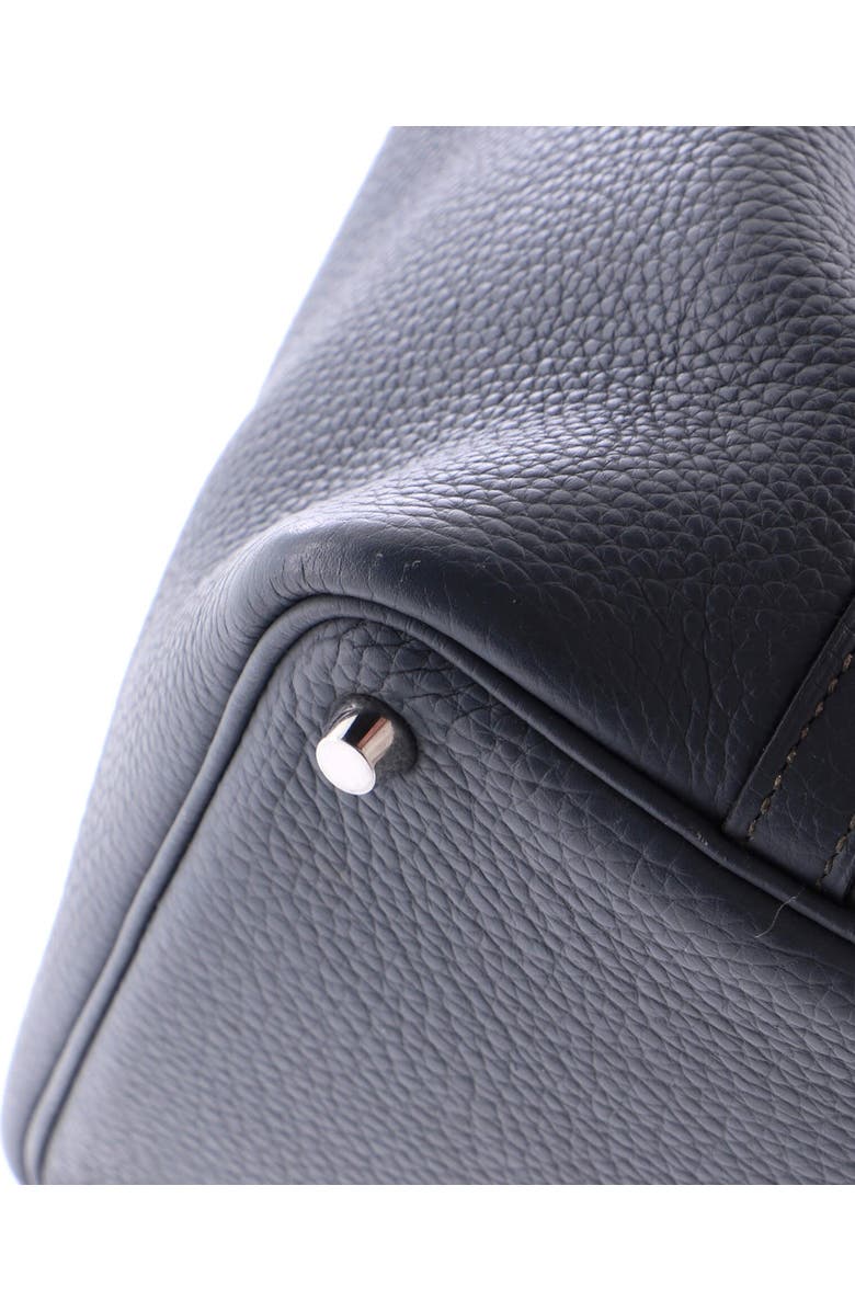 Pre-Owned Hermes Picotin Lock Bag Clemence PM, Alternate, color, Bleu Orage