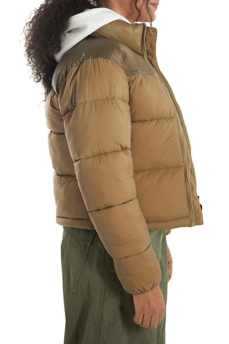 Technical Puffer Jacket, Alternate, color, TAN