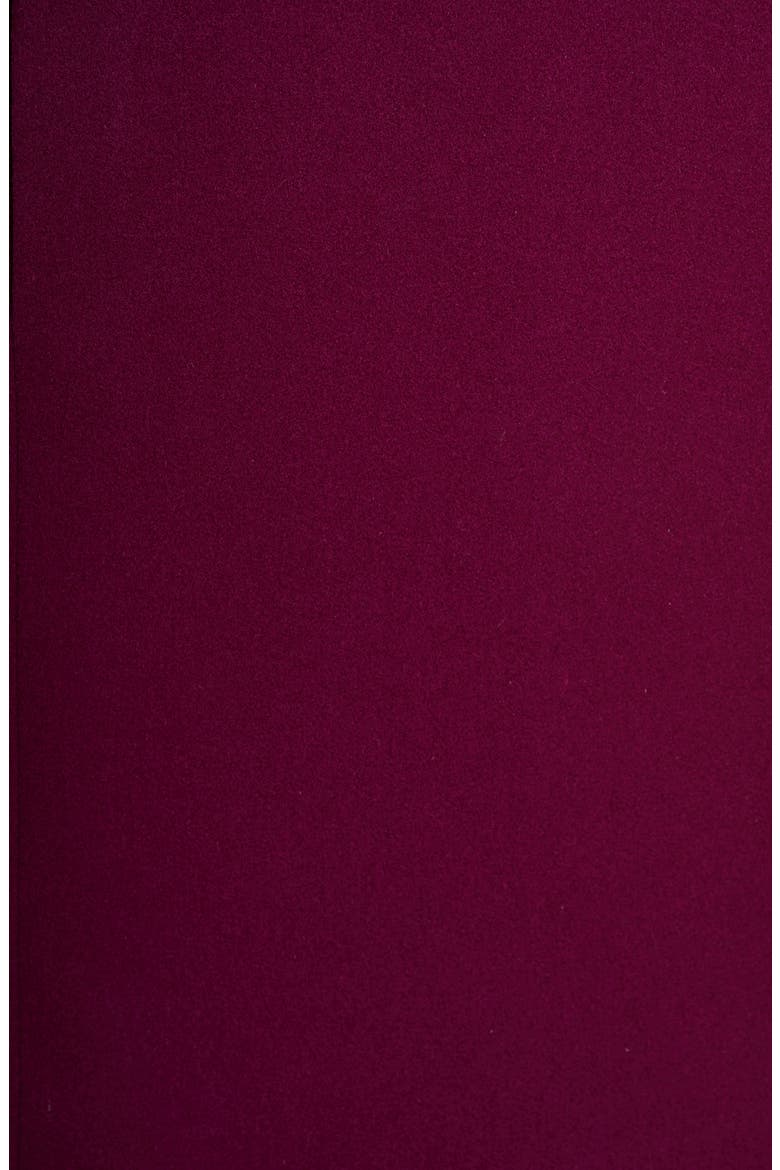 Notch Collar Coat (Nordstrom Exclusive), Alternate, color, AUBERGINE