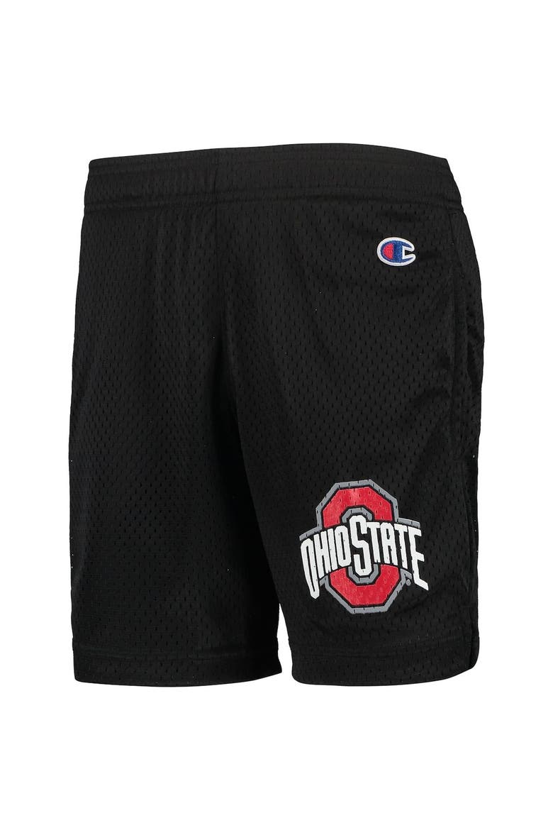 Youth Champion Black Ohio State Buckeyes Classic Mesh Shorts, Alternate, color, Black