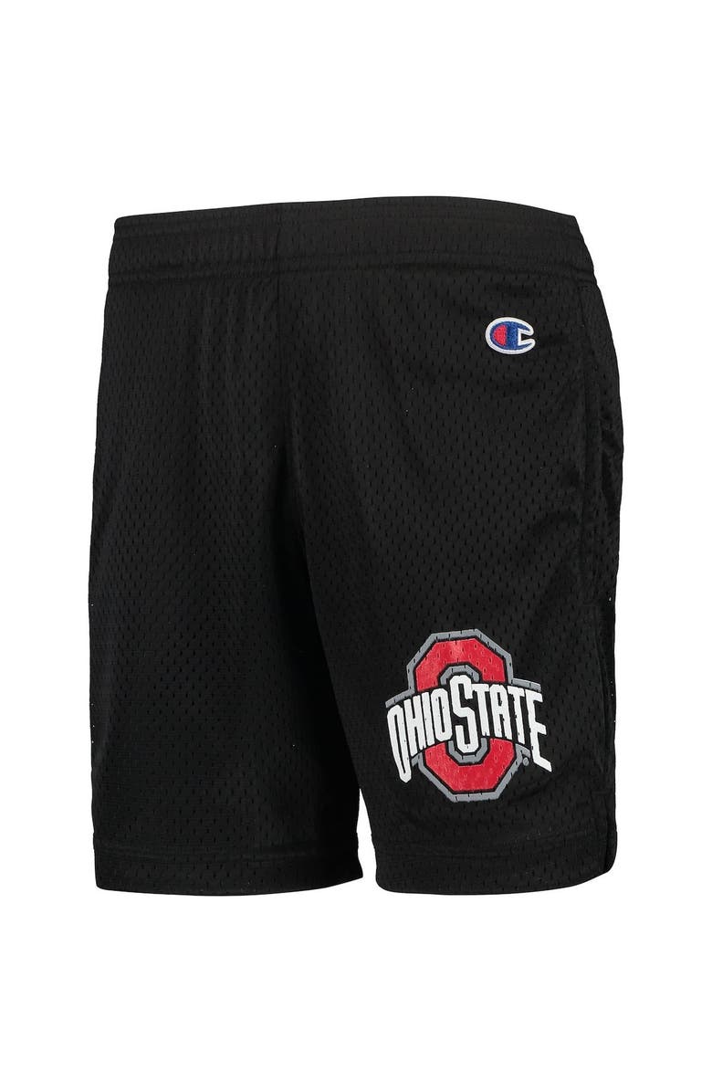 Champion Youth Champion Black Ohio State Buckeyes Classic Mesh Shorts, Alternate, color,