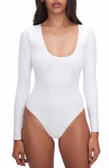 Good American Sculpting Scoop Neck Bodysuit