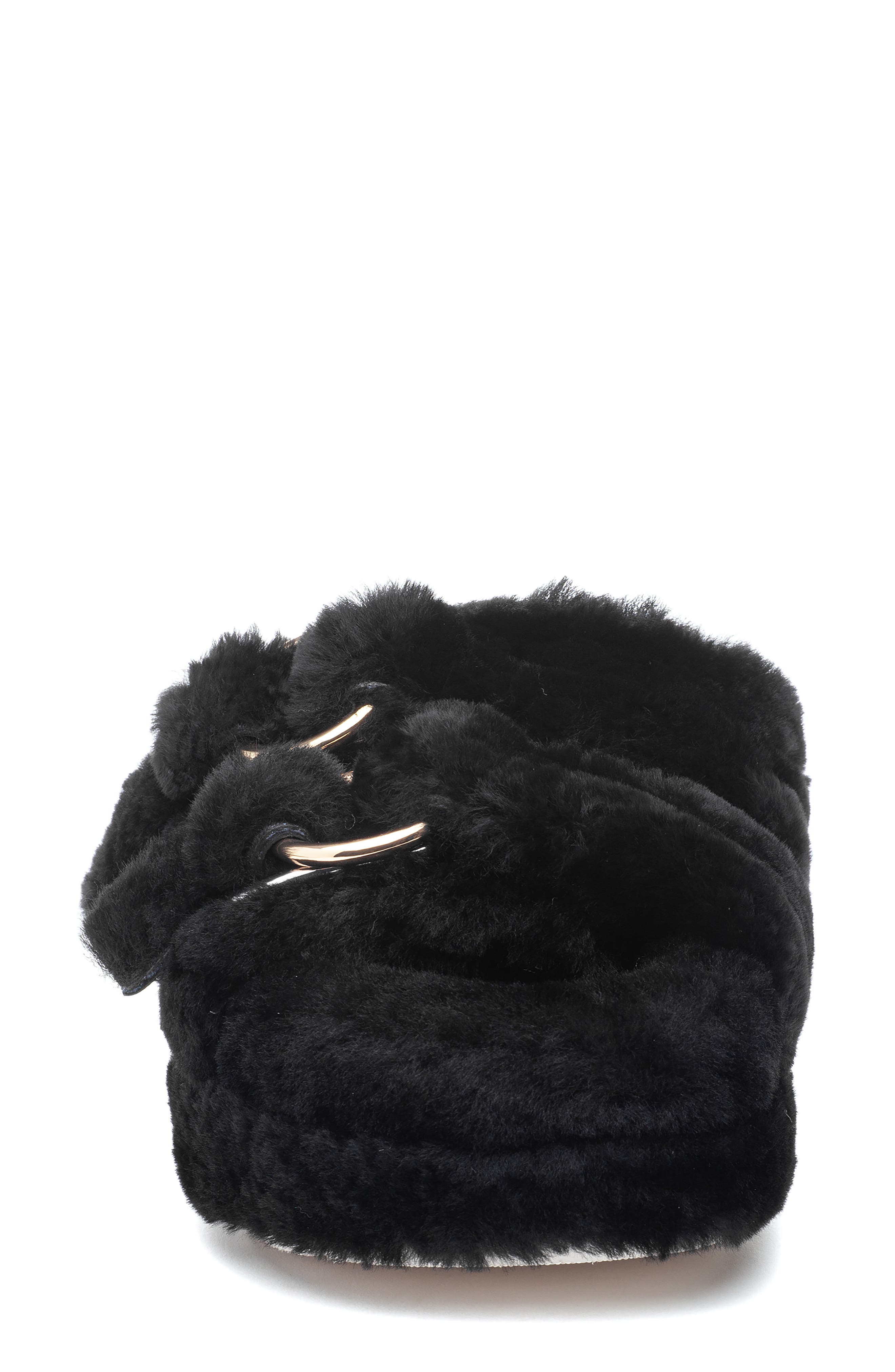 JSlides Brooke Genuine Shearling Platform Slipper, Alternate, color, 