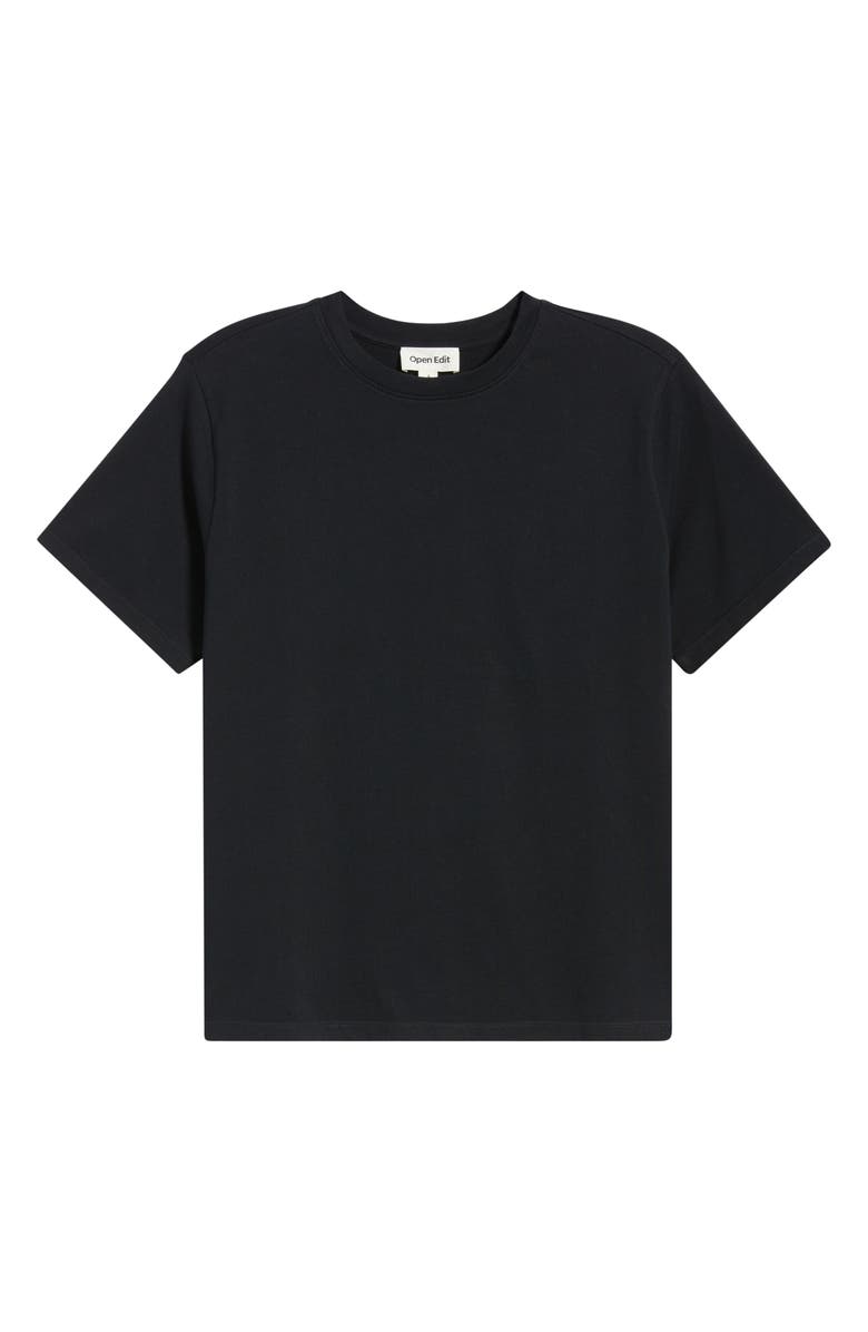 Open Edit Boyfriend T-Shirt, Alternate, color, Black