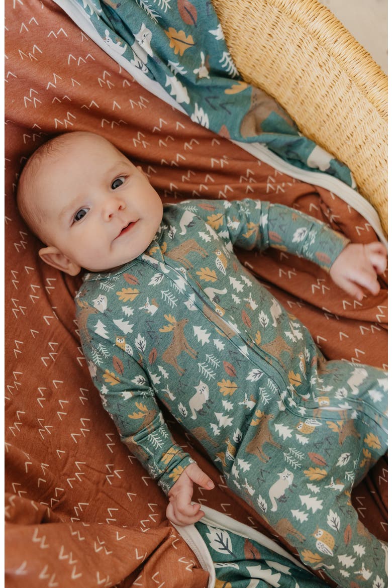 Atwood Zip-Up Footie Pajamas, Alternate, color, ATWOOD