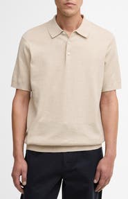 Barbour Muston Cotton & Linen Polo