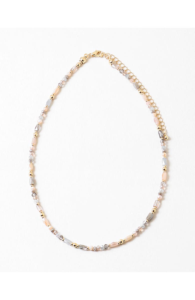 Erin McDermott Jewelry Champagne and Cashmere Necklace, Main, color, Gold